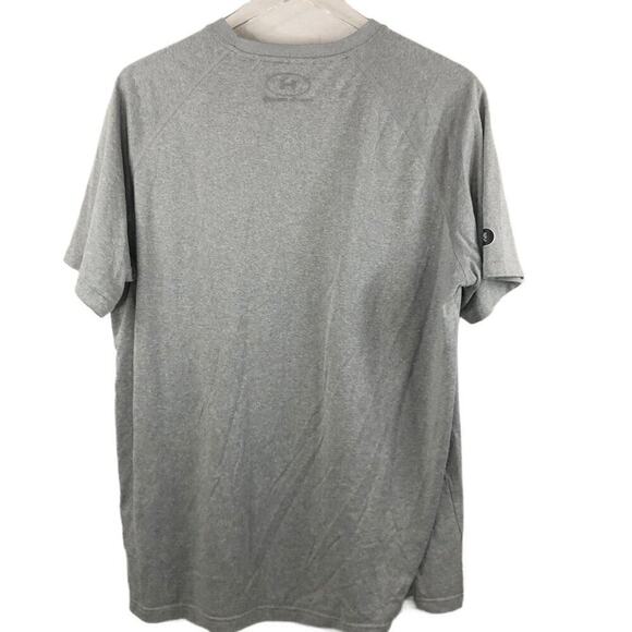 Under Armour Men's Denver Broncos Combine Logo T-Shirt Gray Size L - Picture 3 of 3